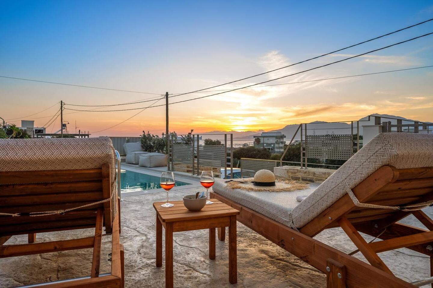 Ammokrinos Luxury Homes,150M From The Beach Καλαμάκι Εξωτερικό φωτογραφία