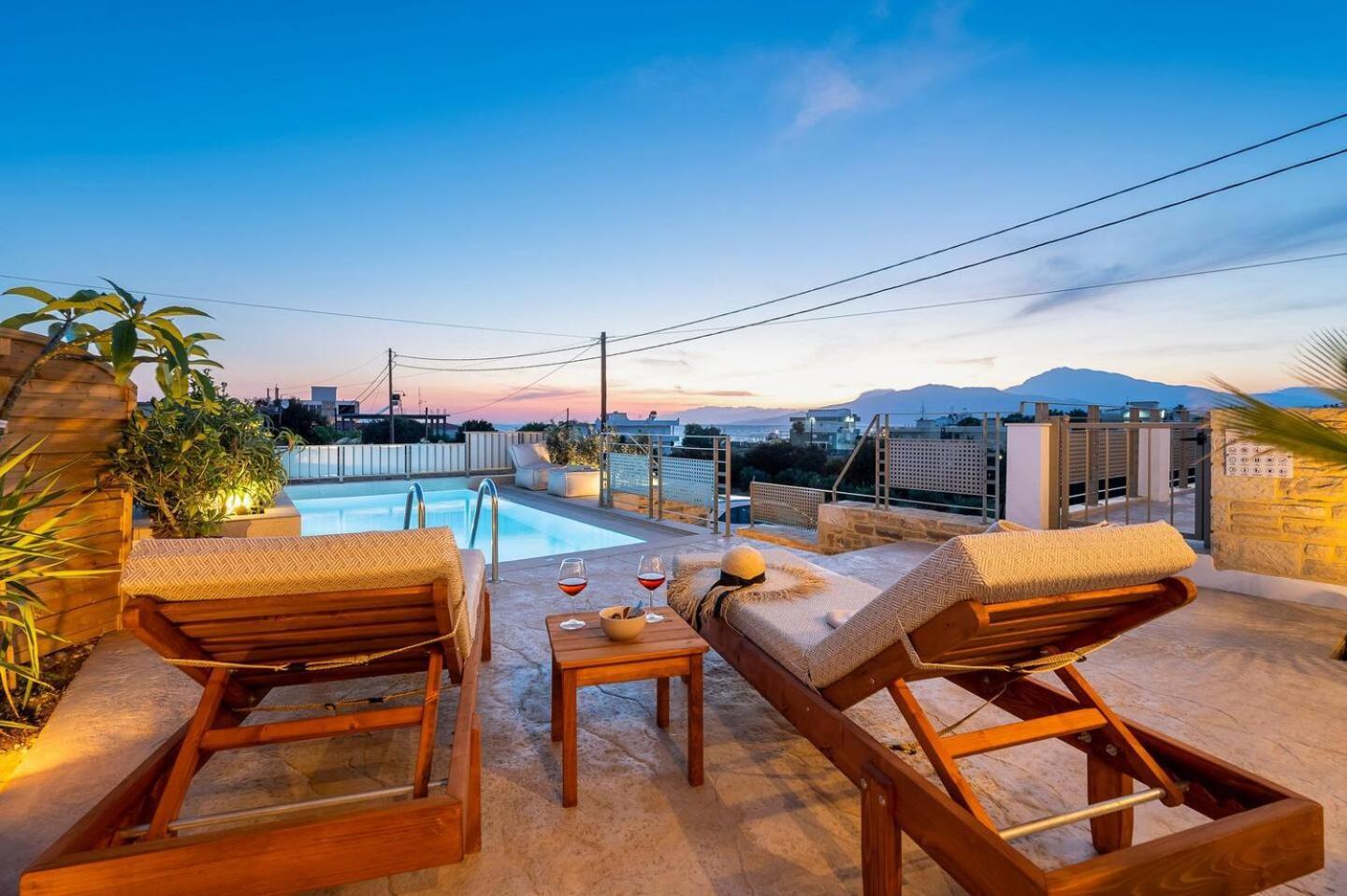 Ammokrinos Luxury Homes,150M From The Beach Καλαμάκι Εξωτερικό φωτογραφία