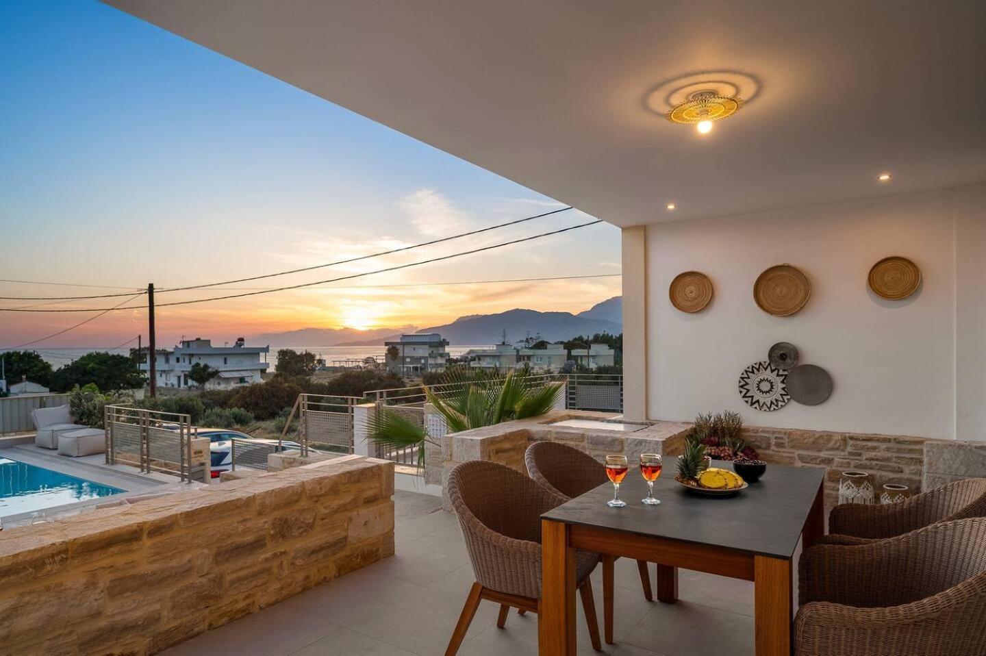Ammokrinos Luxury Homes,150M From The Beach Καλαμάκι Εξωτερικό φωτογραφία