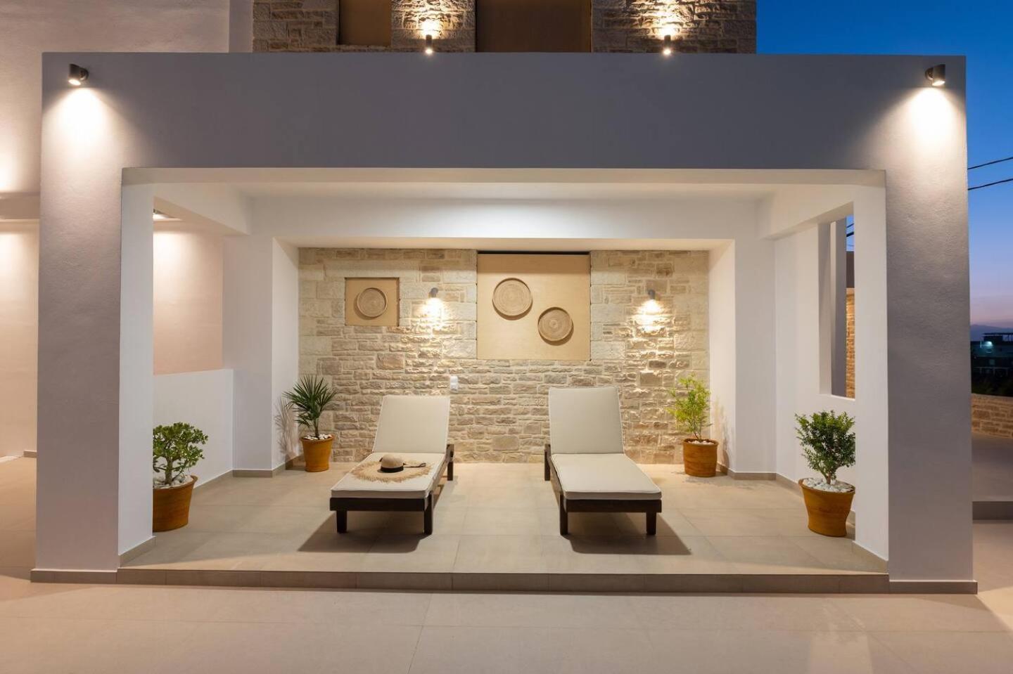 Ammokrinos Luxury Homes,150M From The Beach Καλαμάκι Εξωτερικό φωτογραφία