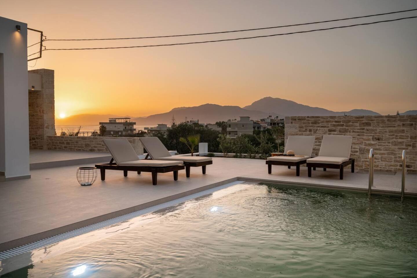 Ammokrinos Luxury Homes,150M From The Beach Καλαμάκι Εξωτερικό φωτογραφία