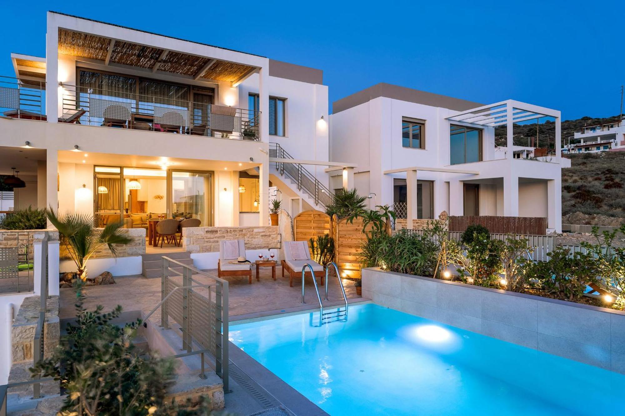 Ammokrinos Luxury Homes,150M From The Beach Καλαμάκι Εξωτερικό φωτογραφία