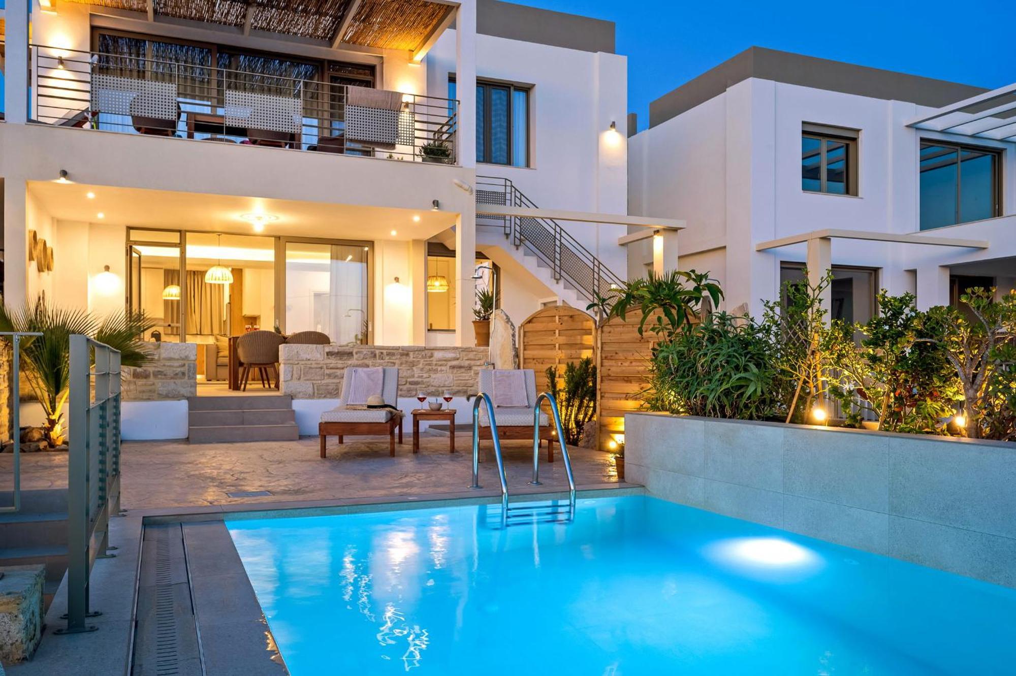 Ammokrinos Luxury Homes,150M From The Beach Καλαμάκι Εξωτερικό φωτογραφία