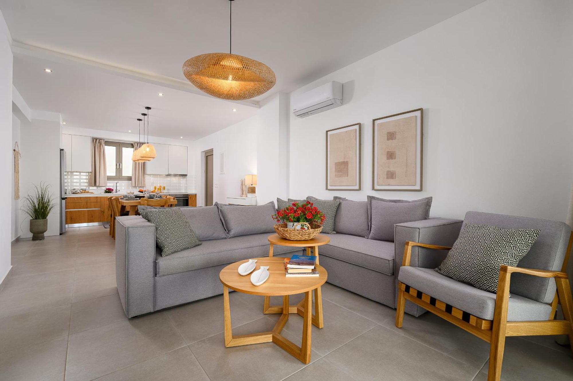 Ammokrinos Luxury Homes,150M From The Beach Καλαμάκι Εξωτερικό φωτογραφία