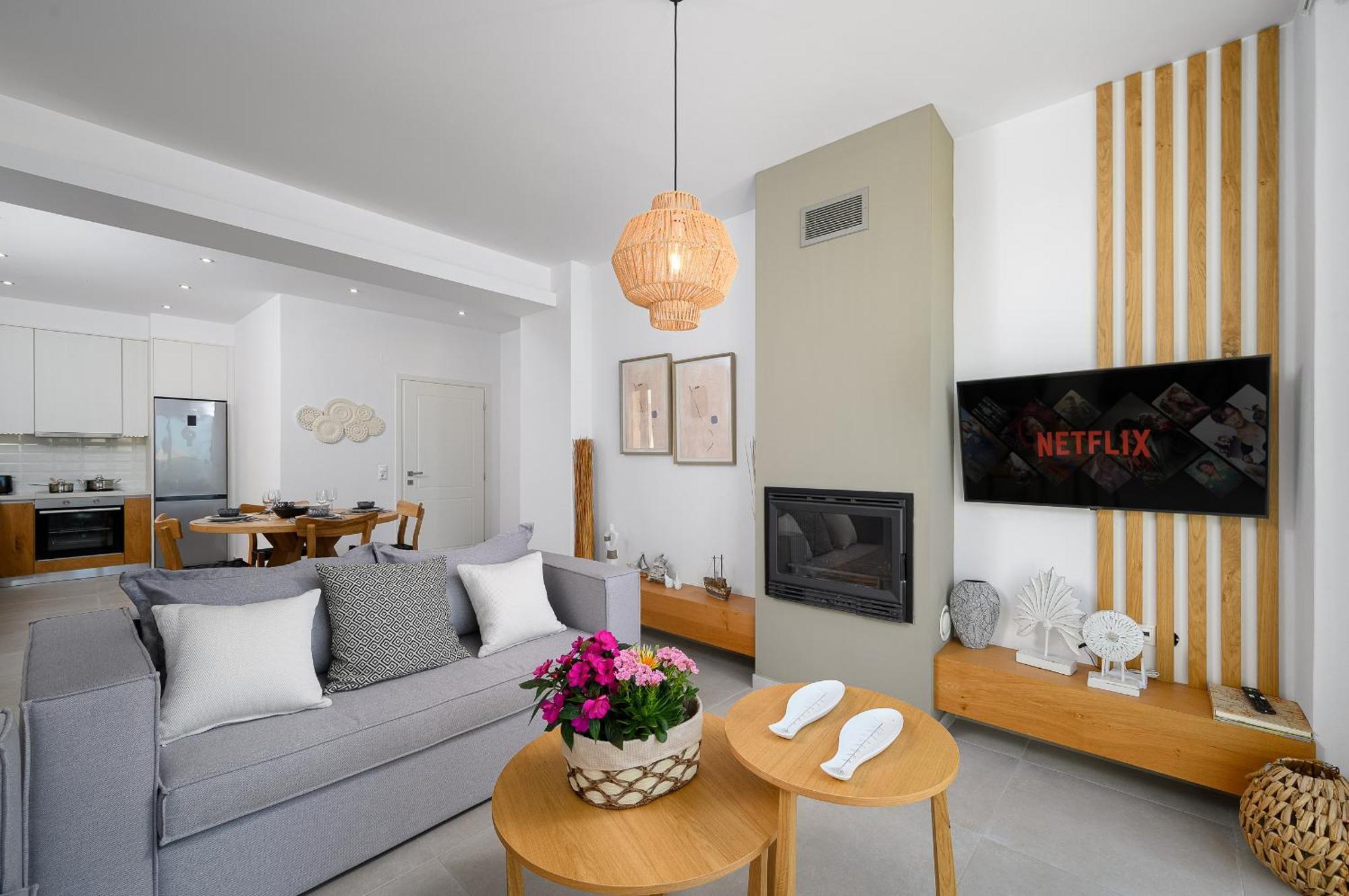 Ammokrinos Luxury Homes,150M From The Beach Καλαμάκι Εξωτερικό φωτογραφία