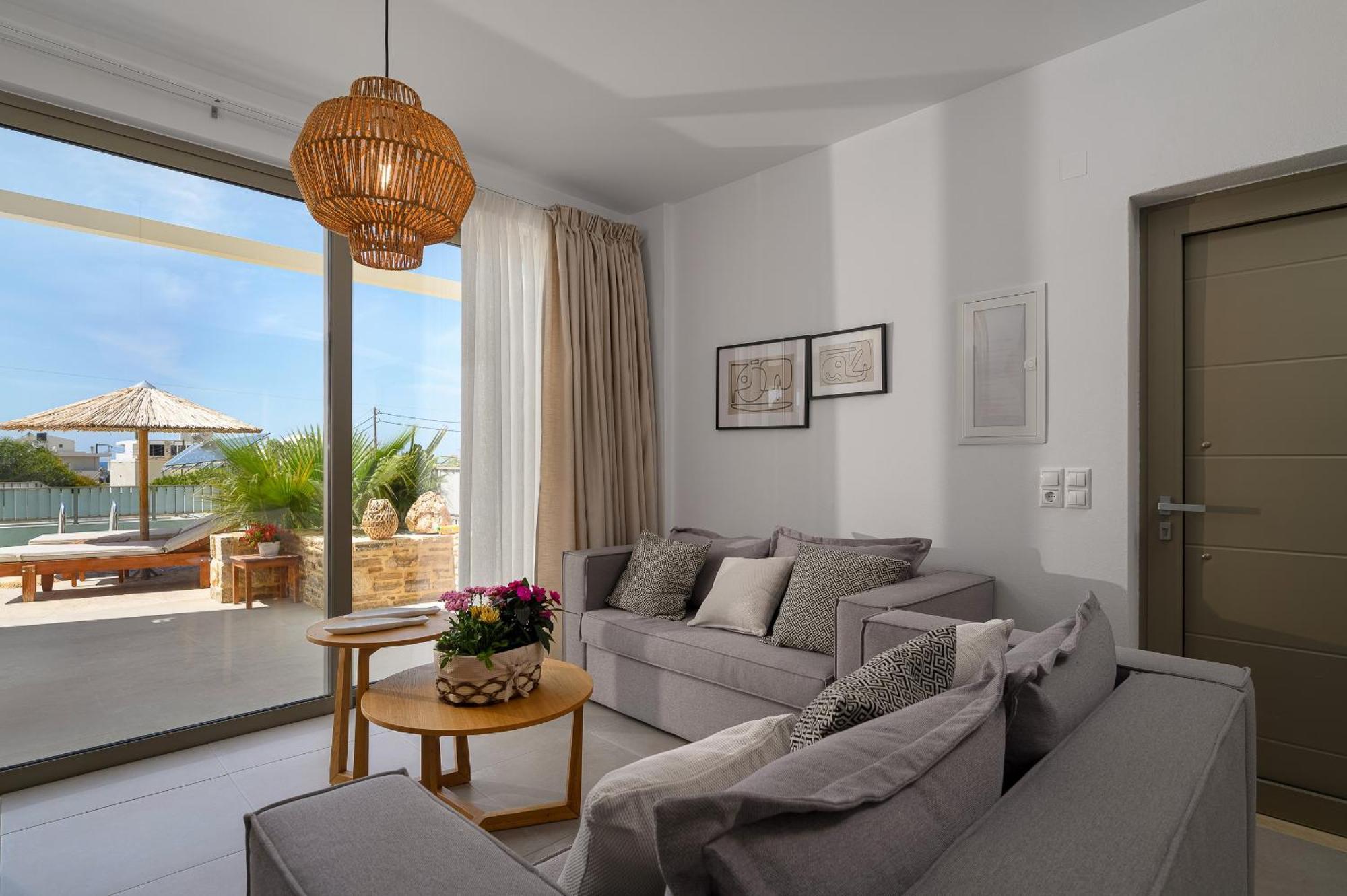 Ammokrinos Luxury Homes,150M From The Beach Καλαμάκι Εξωτερικό φωτογραφία