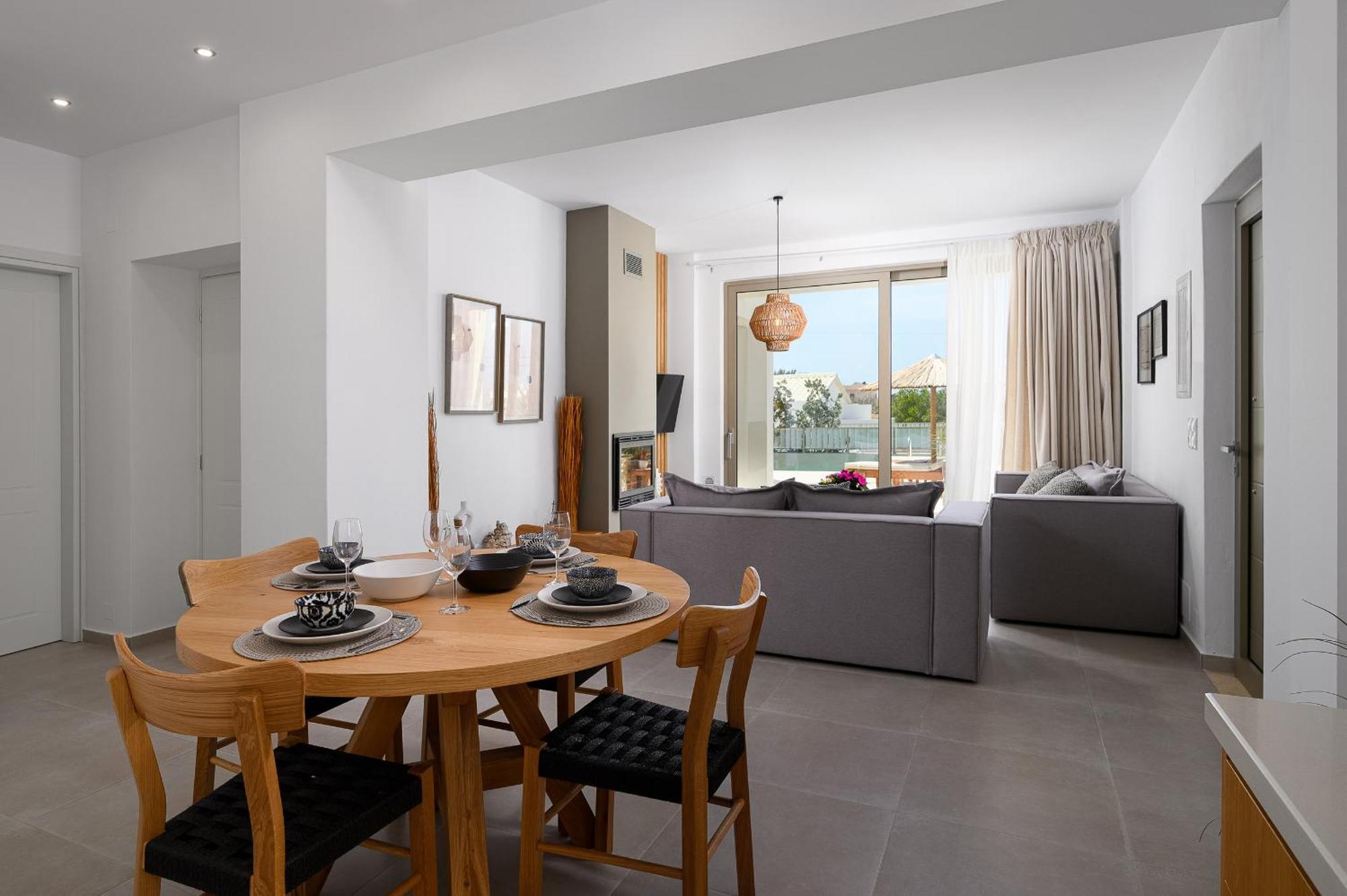 Ammokrinos Luxury Homes,150M From The Beach Καλαμάκι Εξωτερικό φωτογραφία