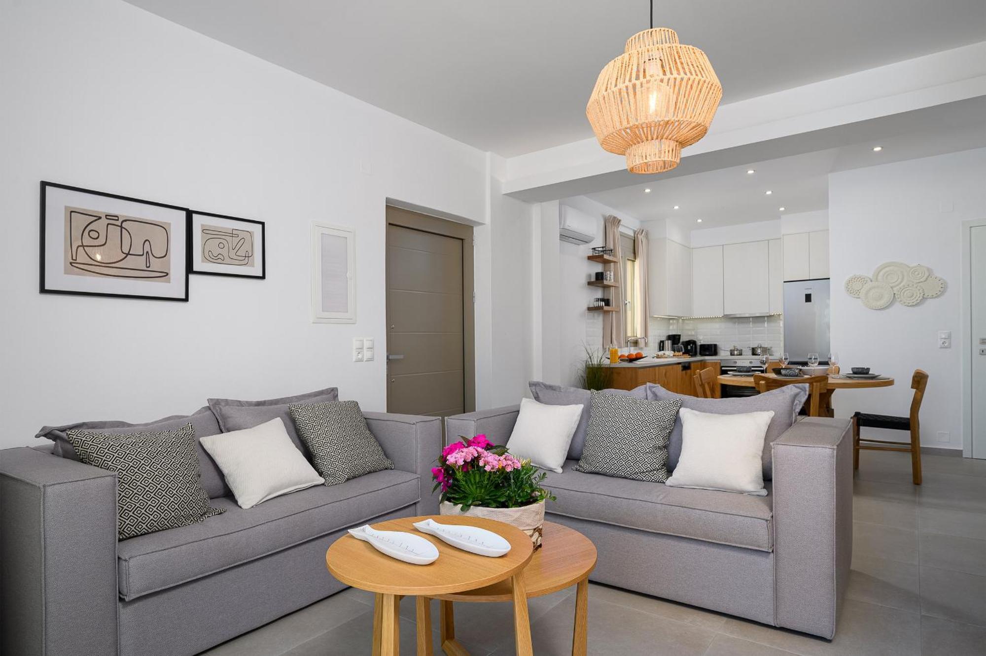 Ammokrinos Luxury Homes,150M From The Beach Καλαμάκι Εξωτερικό φωτογραφία
