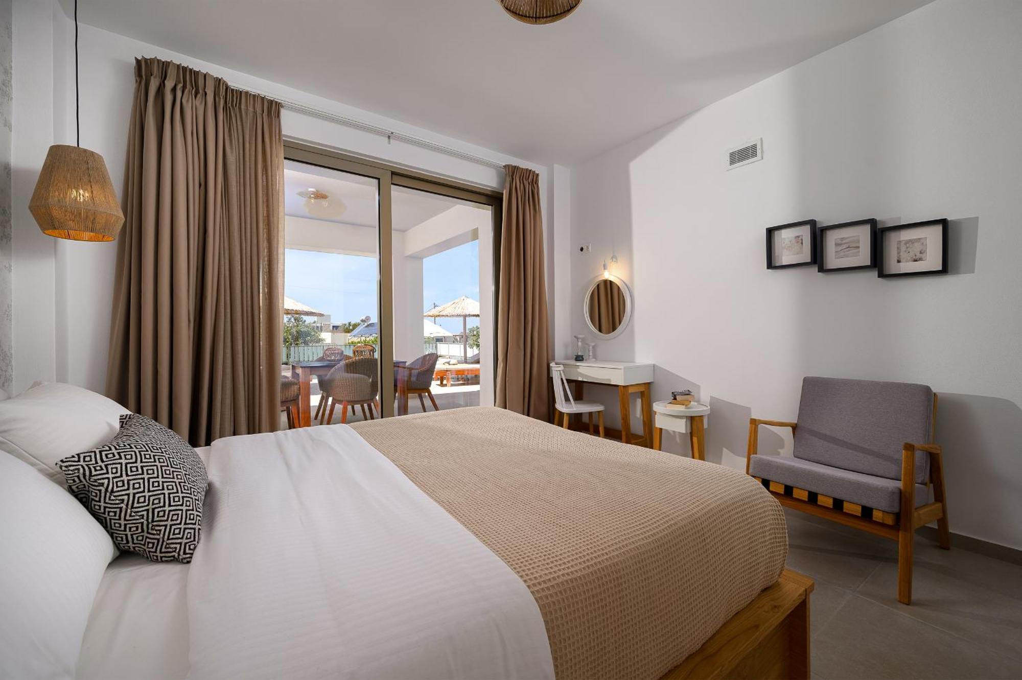 Ammokrinos Luxury Homes,150M From The Beach Καλαμάκι Εξωτερικό φωτογραφία