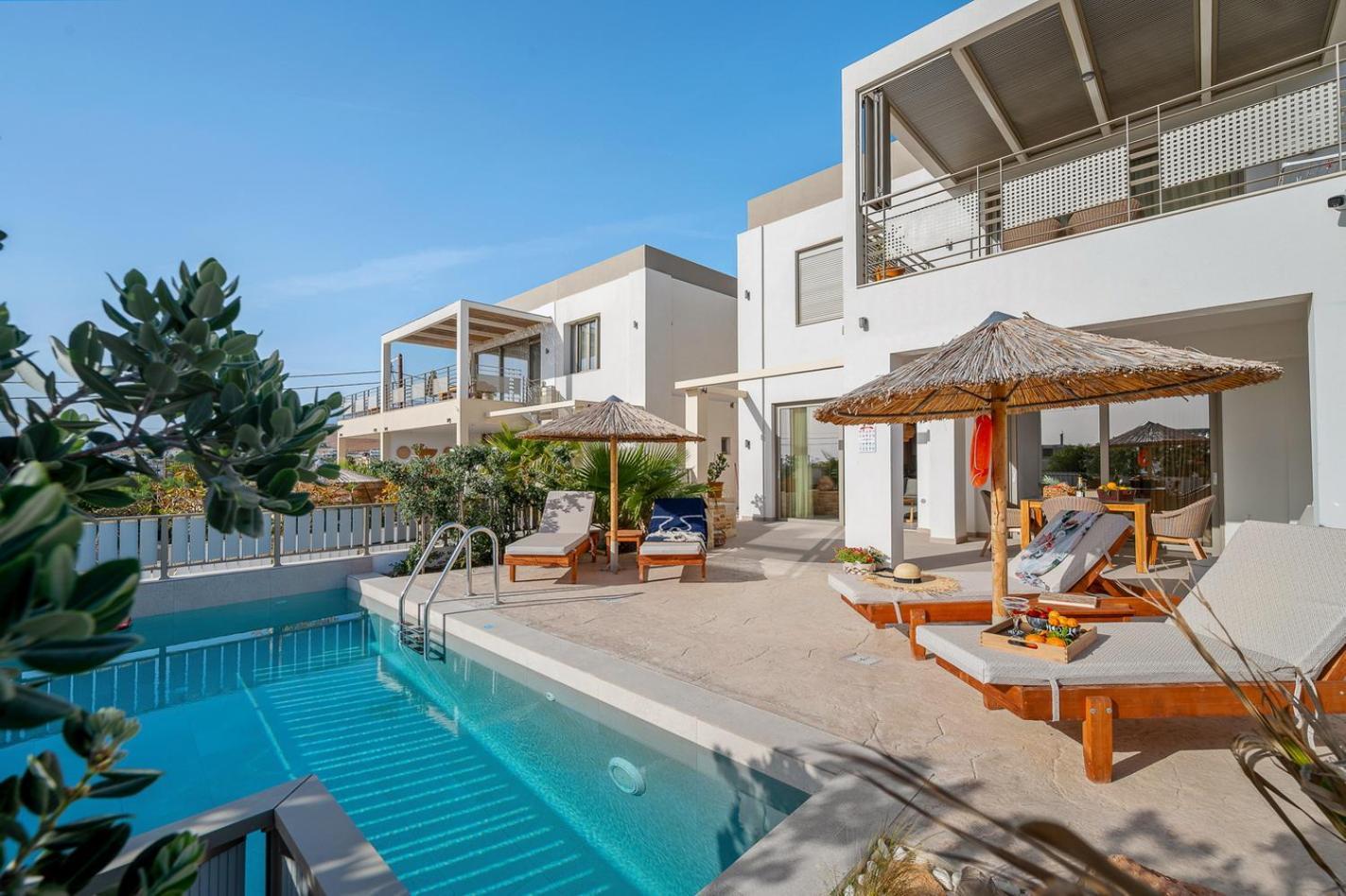 Ammokrinos Luxury Homes,150M From The Beach Καλαμάκι Εξωτερικό φωτογραφία