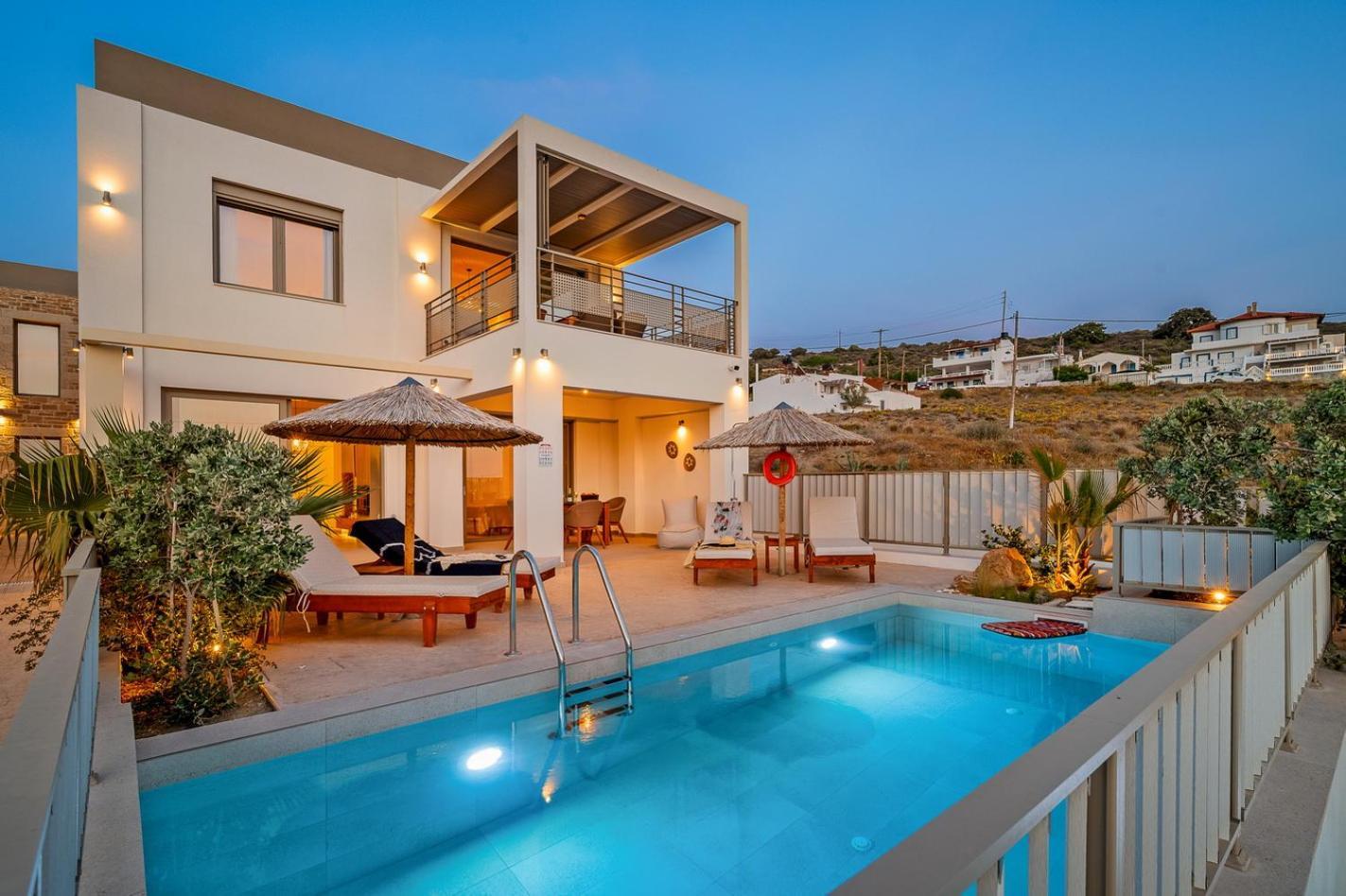Ammokrinos Luxury Homes,150M From The Beach Καλαμάκι Εξωτερικό φωτογραφία
