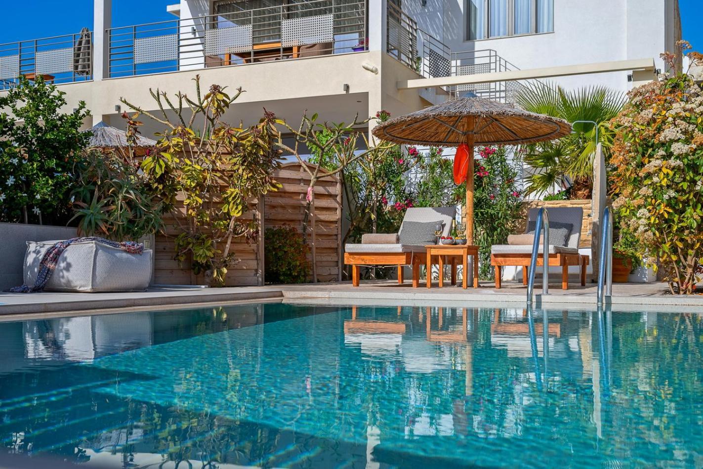 Ammokrinos Luxury Homes,150M From The Beach Καλαμάκι Εξωτερικό φωτογραφία