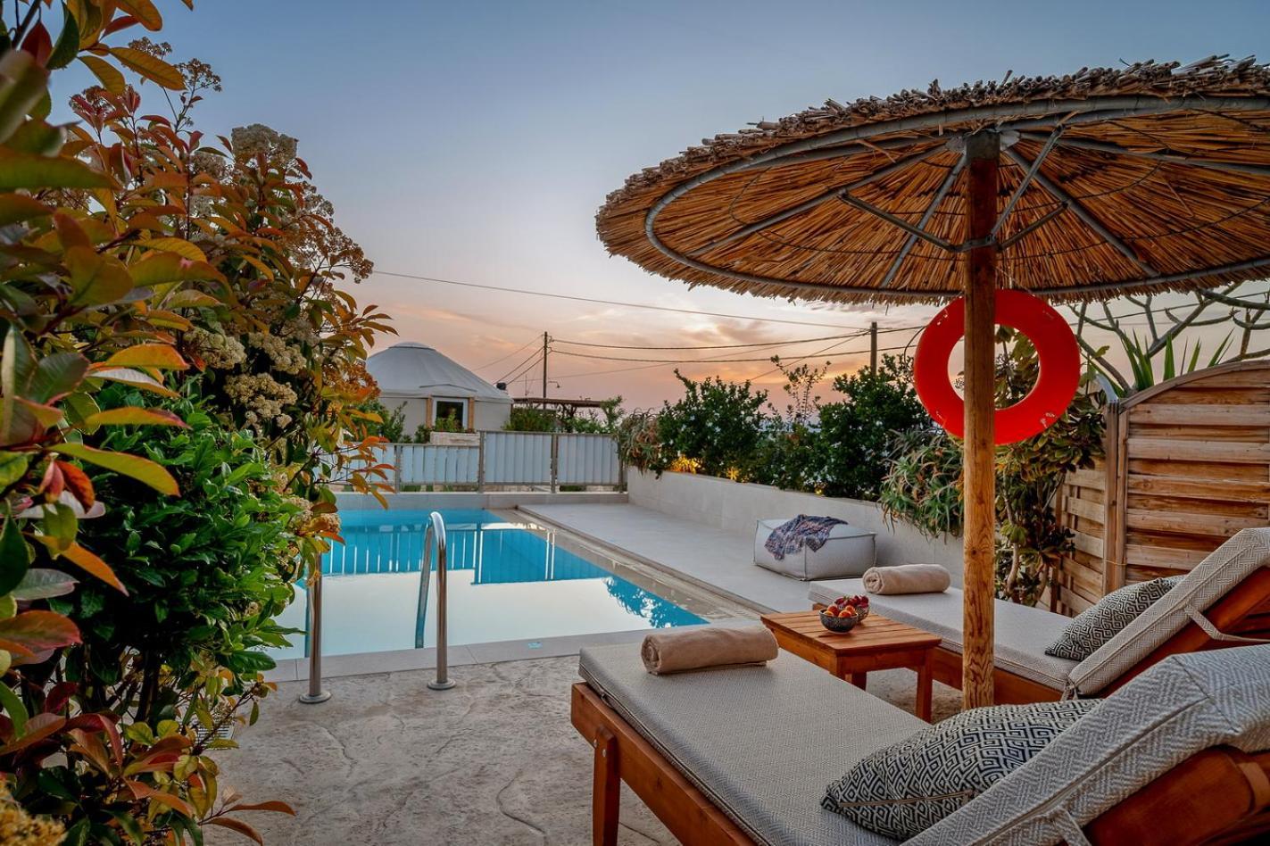 Ammokrinos Luxury Homes,150M From The Beach Καλαμάκι Εξωτερικό φωτογραφία