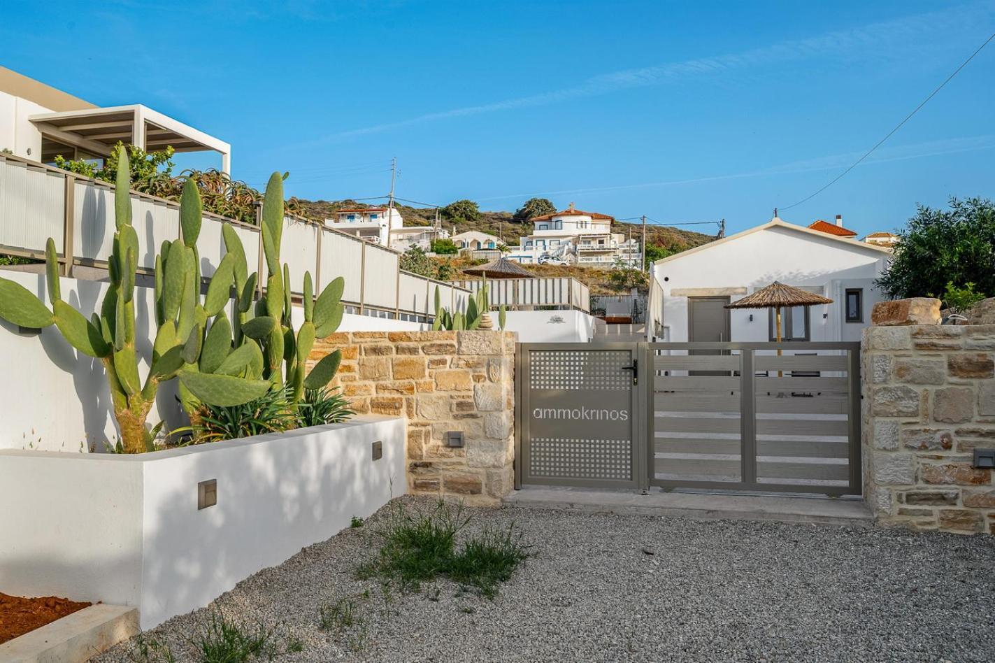 Ammokrinos Luxury Homes,150M From The Beach Καλαμάκι Εξωτερικό φωτογραφία